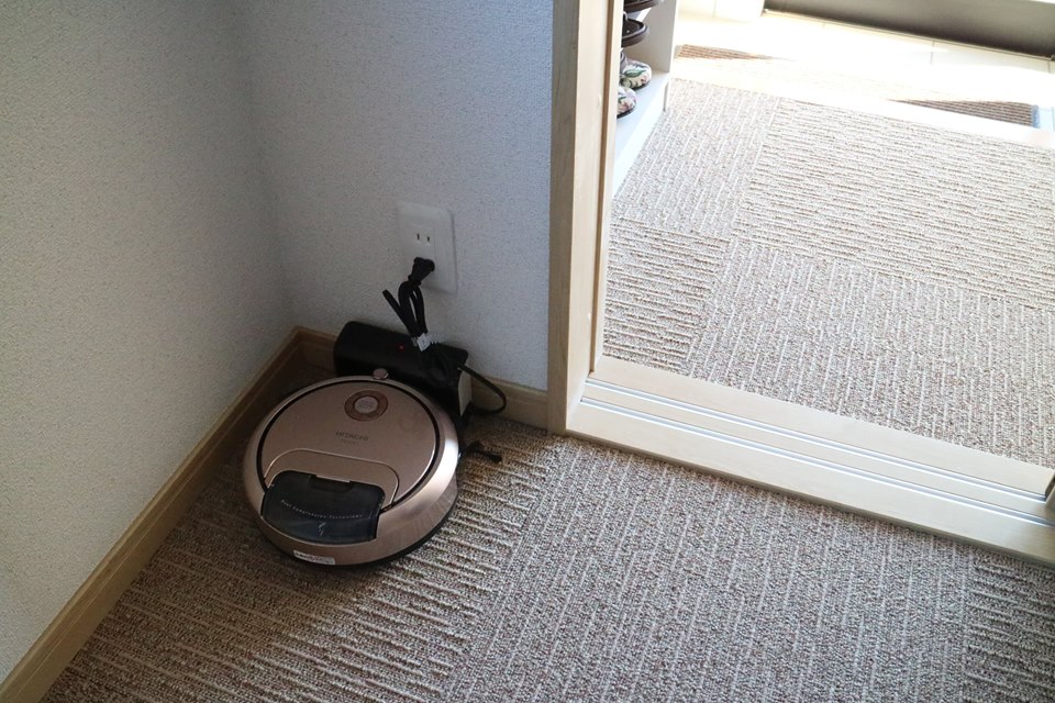 アンガーマネジメント静岡教室の掃除ロボット