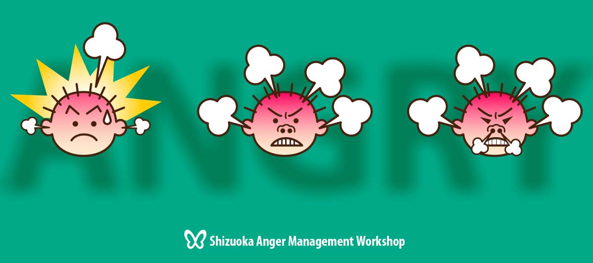 怒りは脳の反射です。